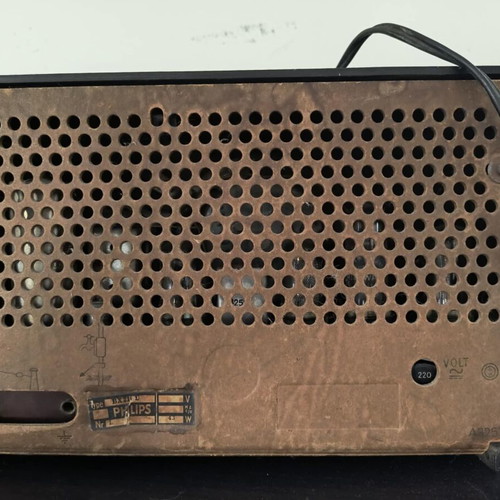 Antique Philips radio from the 50s used