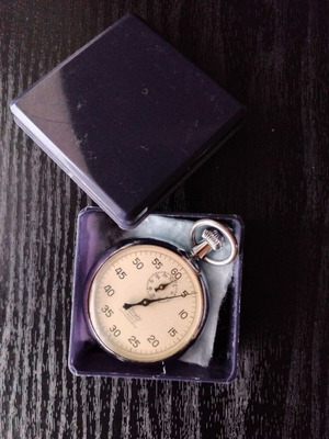 Strato Swiss mechanical stopwatch used, 1970s vintage