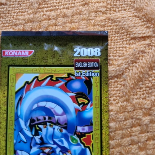 Yugioh pack new from 2008, sealed