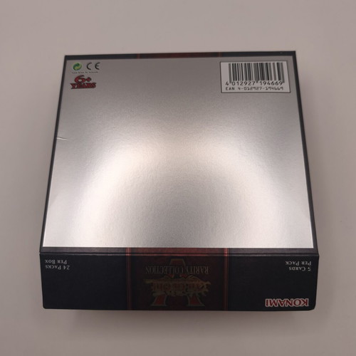 Yu-Gi-Oh! Rarity Collection V Booster Box empty, English Edition 1st Edition used