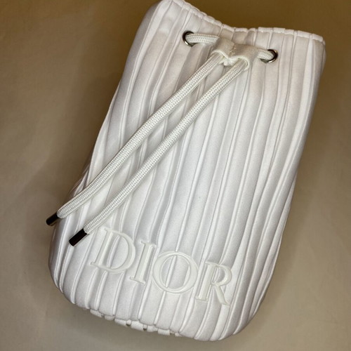 Dior pouch new, white
