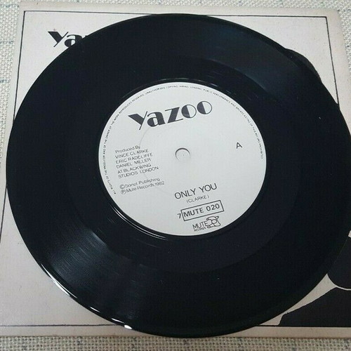 Yazoo Only You 7' vinyl used, pop, UK 1982