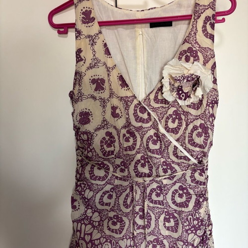 Ikks draped neckline dress used, size M