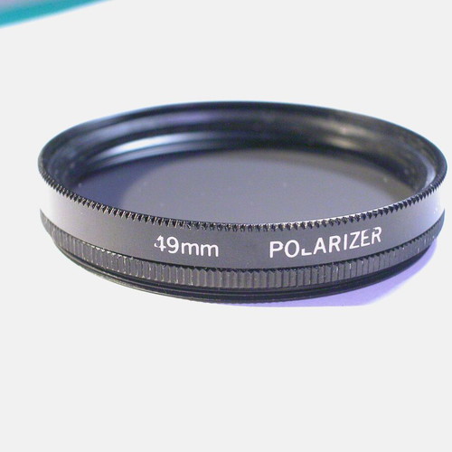 Circular polarizing filter 49mm used