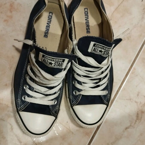 Converse All Star athletic shoes like new, navy blue, size 41