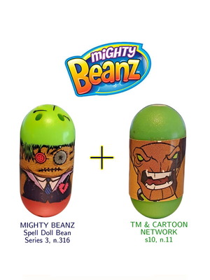 MIGHTY BEANZ figure Spell Doll Bean No.316 like new