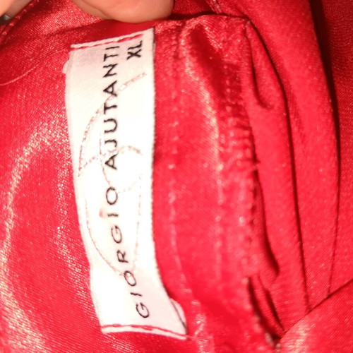 Red formal dress Giorgio Ajutanti XL like new