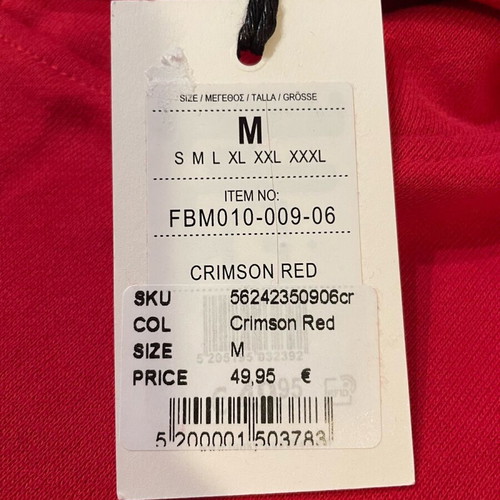 Red hoodie Funky Buddha new, size M