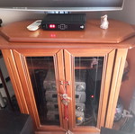 TV stand used with oval shape