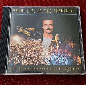 YANNI LIVE AT THE ACROPOLIS CD ALBUM- WITH ROYAL PHILARMONIC ORCHESTRA