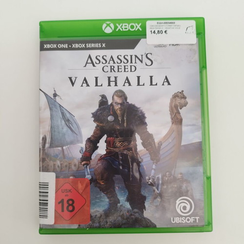 Assassin's Creed Valhalla Xbox Series X used uncut