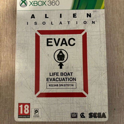 Alien Isolation EVAC Lifeboat Steelbook Edition Xbox 360 used English full