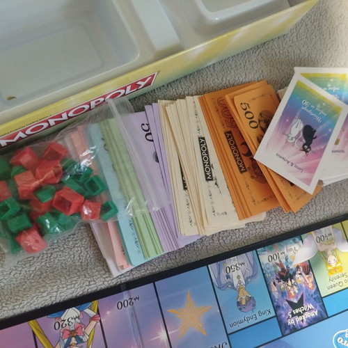 Monopoly Sailormoon board game like new