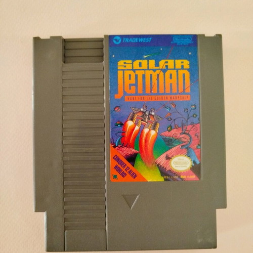 Solar Jetman NES game used