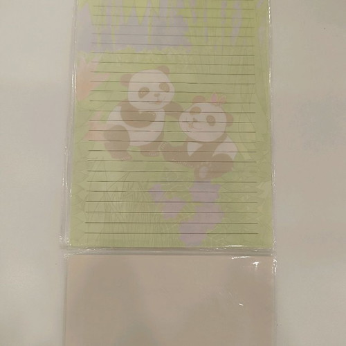 Letter set new with 1 sheet and 1 envelope