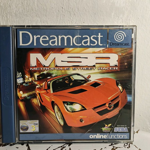 MSR Metropolis Street Racer Sega Dreamcast used, complete