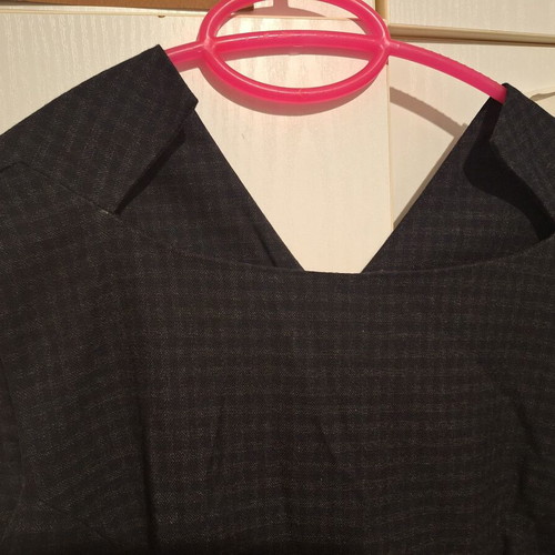 Helmi checked dress size Large like new