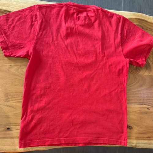 Vans T-shirt used, red, size 146 cm for 10-12 years old
