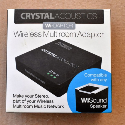 Crystal Audio Wi-Daptor wireless multiroom adapter new