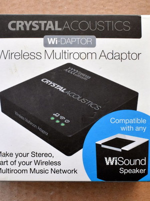 Crystal Audio Wi-Daptor wireless multiroom adapter new