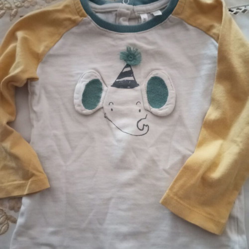 Baby long sleeve shirt, 12 months