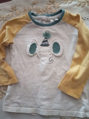 Baby long sleeve shirt, 12 months