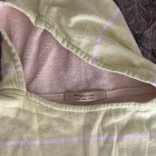 Beach towel bathrobe used, 60x55 cm