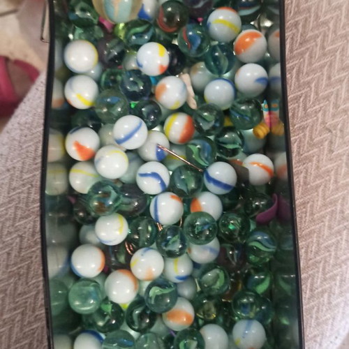 Marble collection new, over 200 pieces