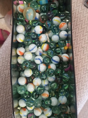 Marble collection new, over 200 pieces