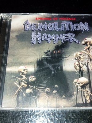 Demolition Hammer Epidemic of Violence CD new, sealed