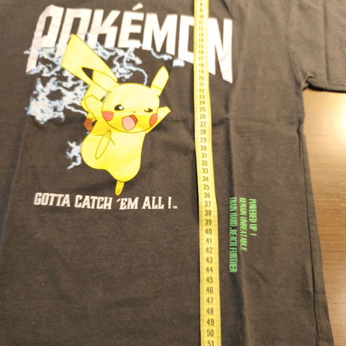 Zara Pokémon t-shirt 140cm used, black, 10 years