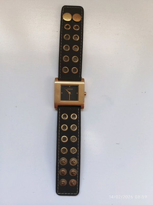 Ρολόι Morgan μεταχειρισμένο, καφέ και χρυσαφί