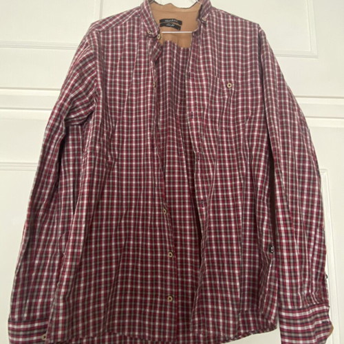 Dash&Dot checkered men's shirts slim fit, size L, pack of 2, like new