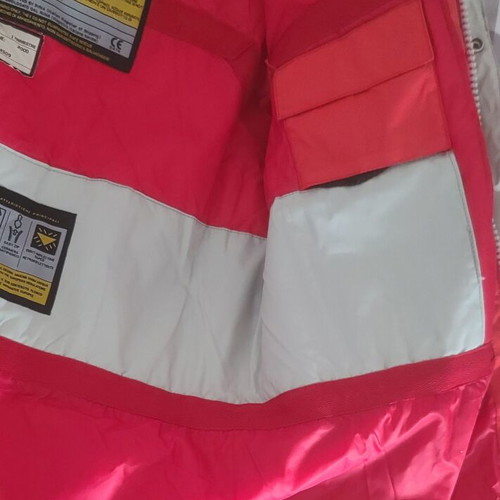 Men's niterada jacket used with built-in life vest, size medium