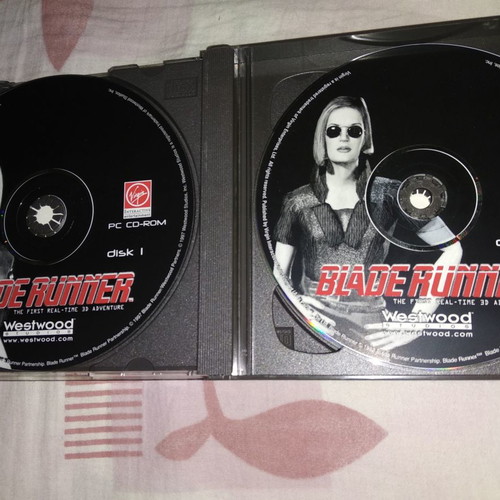 Blade Runner PC CD-ROM used, adventure game 4cd 1997