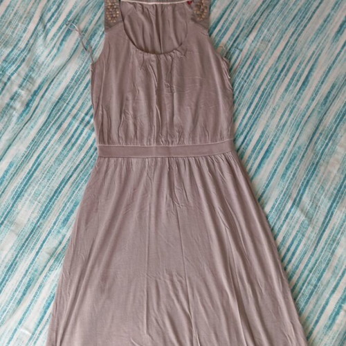 Esprit dress size S 36 like new, grey beige