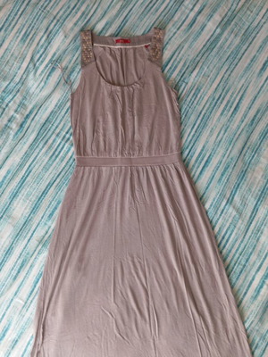 Esprit dress size S 36 like new, grey beige
