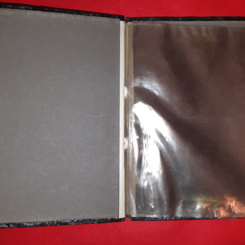 German Officer Dossier used, leatherette