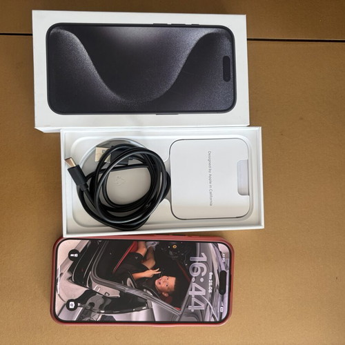 Apple iPhone 15 Pro 128GB, black