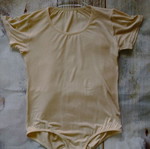 Basic μπεζ κορμάκι, one size, κατασκευασμένο στην Ιταλία