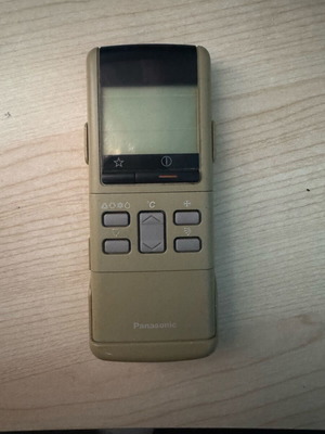 Дистанционно управление за климатик Panasonic употребявано, в добро състояние