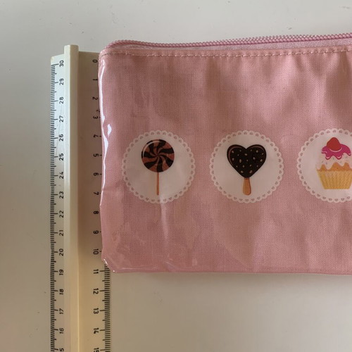 Hallmark double-compartment toiletry bag like new, pink