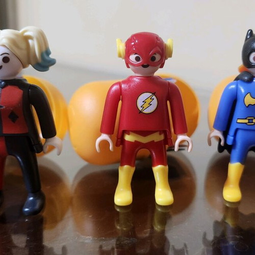 Playmobil Kinder DC set of 3 figures, new