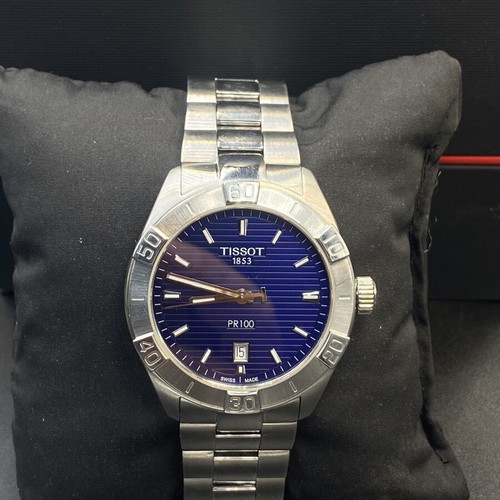 Tissot PR 100 Sport Gent watch, blue dial