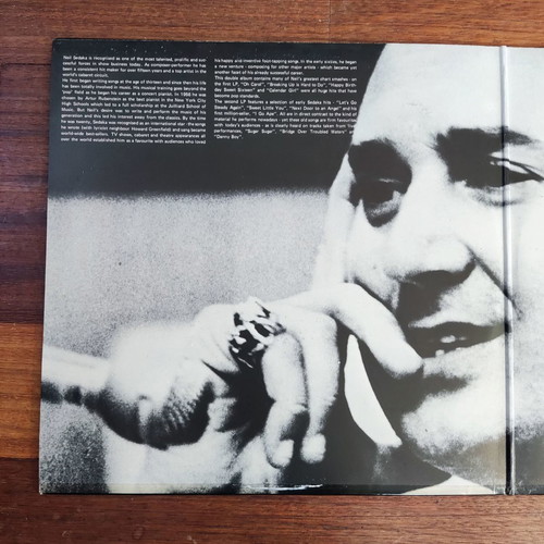 The Neil Sedaka Collection double vinyl record used, Rock