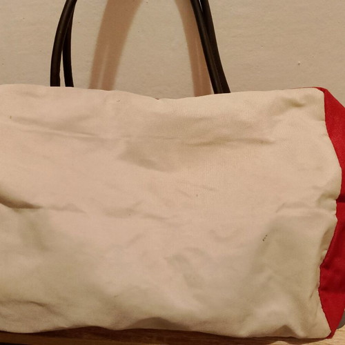 Kerastase shoulder bag used, red