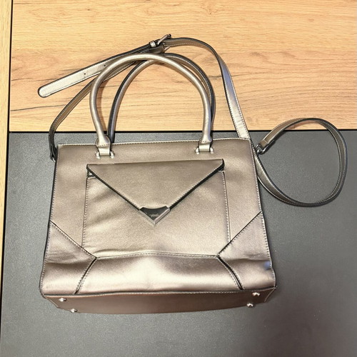 Verde crossbody bag new, silver