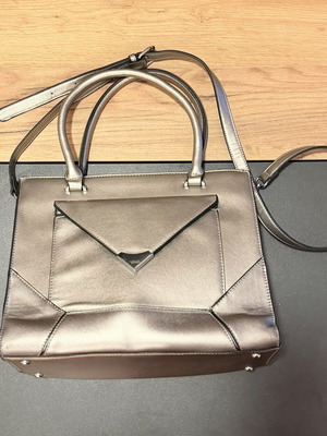 Verde crossbody bag new, silver