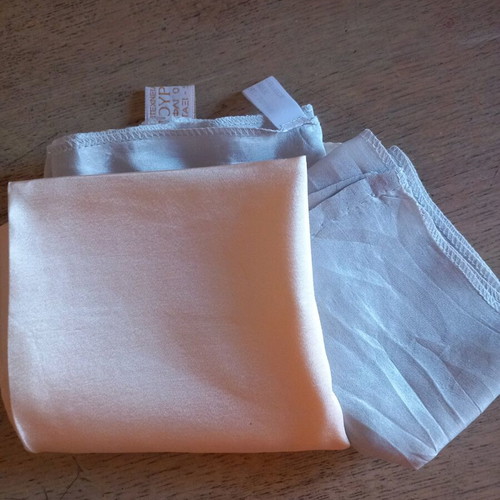 Soufli silk scarves new, pack of two