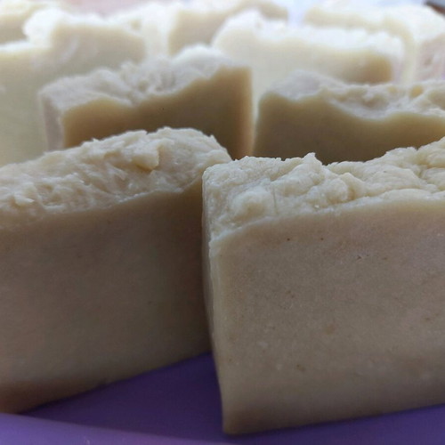 Handmade soap with chamomile and oats 110-120gr new